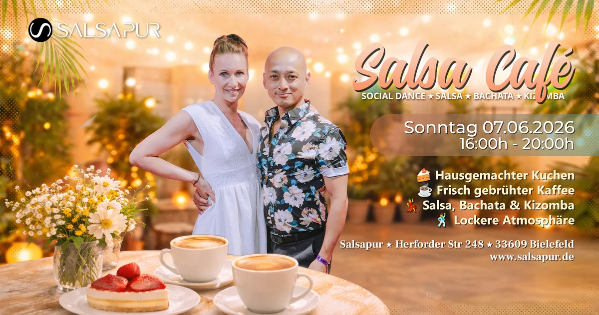 ☕Salsa Café in Bielefeld – So 07.06.2026