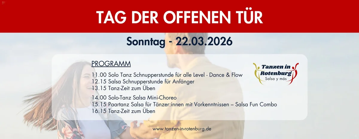 Tag der offenen Tür - kostenfrei alle Kurse testen