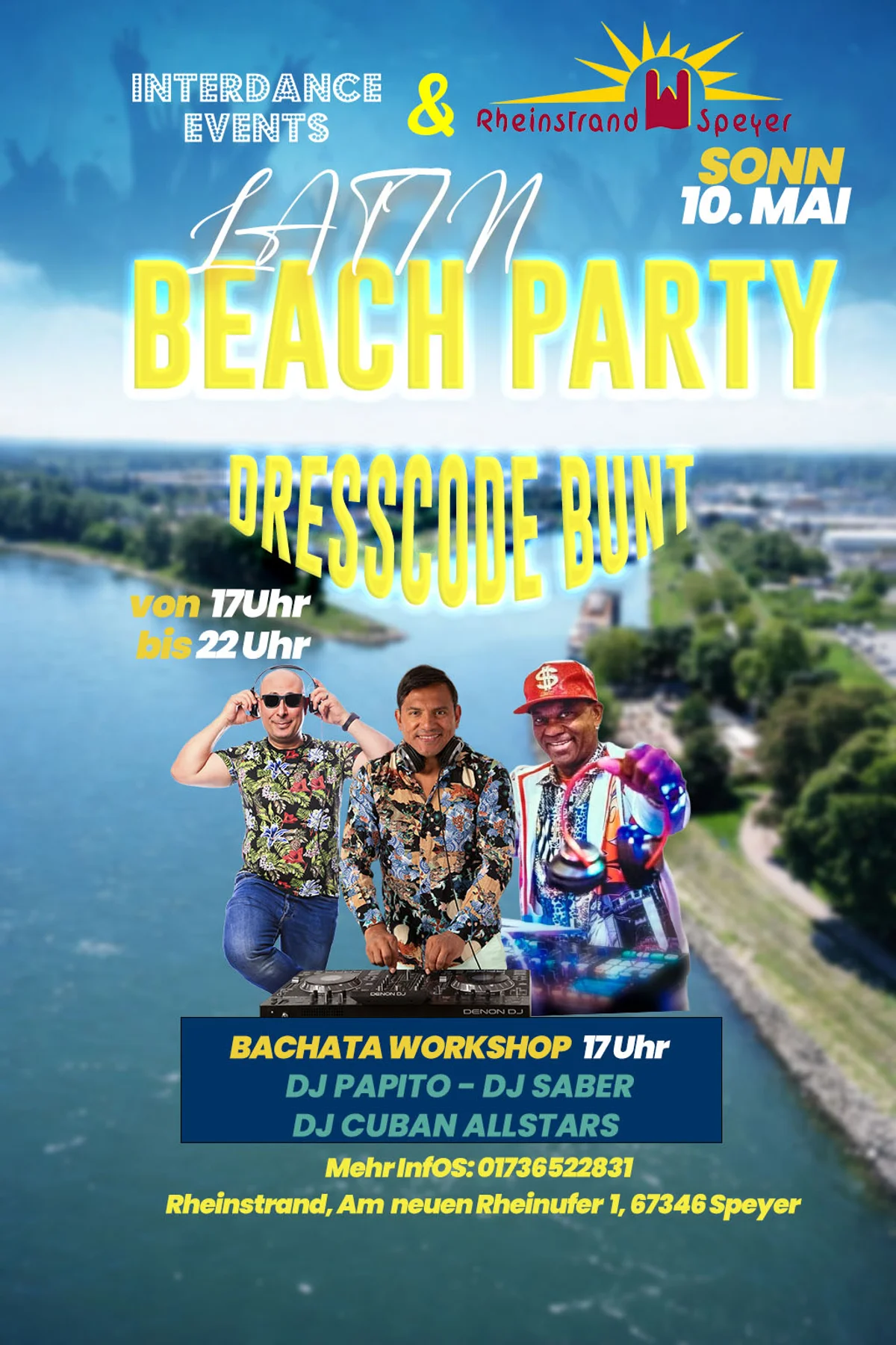 Latin Beach Party - Open Air in Speyer ⭐️ 10. MAI 2026⭐️