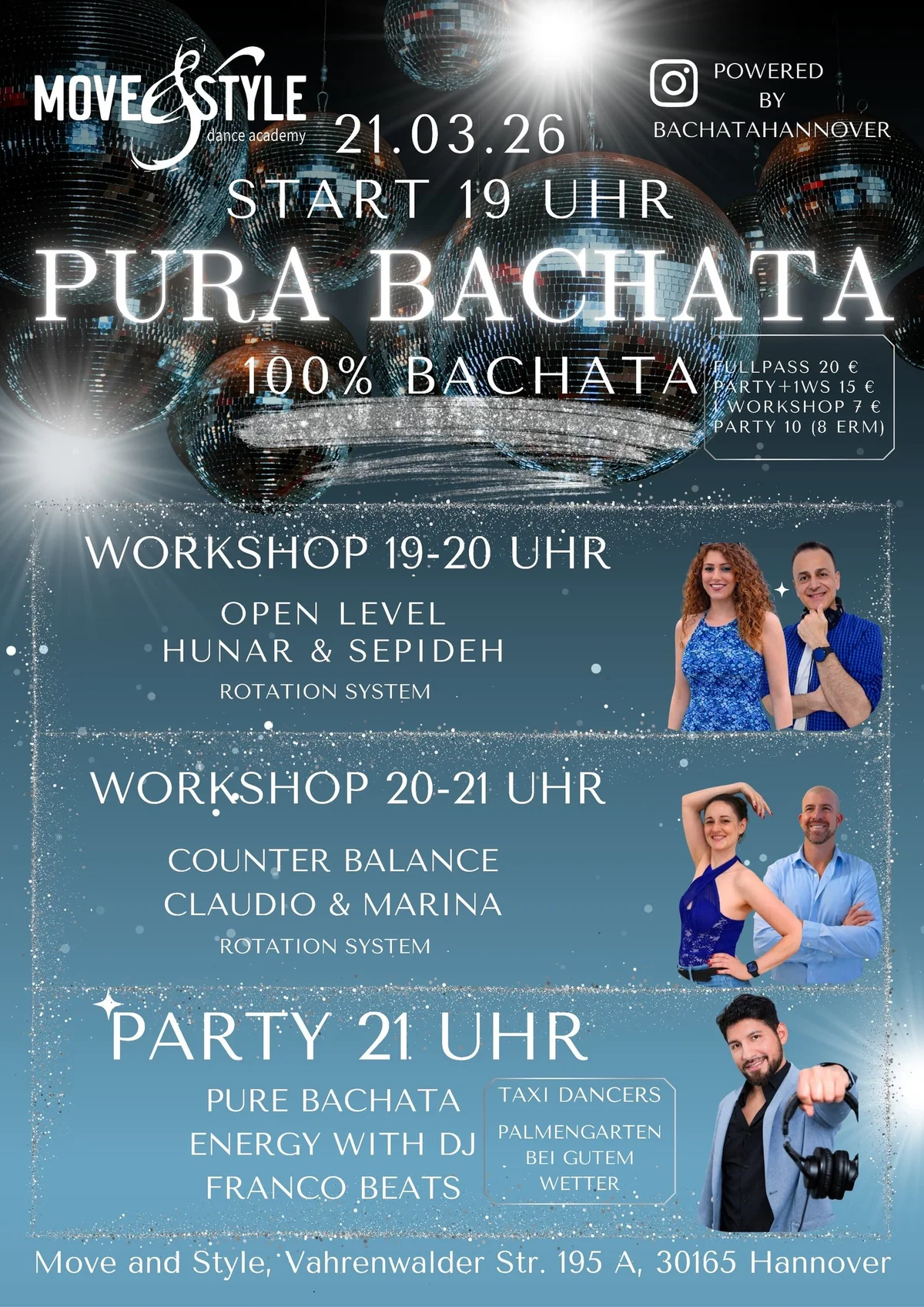 SAVE THE DATE !!! Pura Bachata Hannover