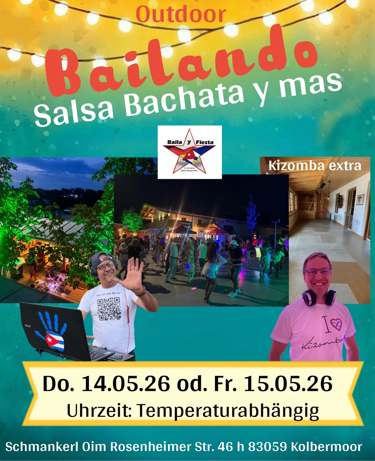 Bailando Salsa Bachata im mas 