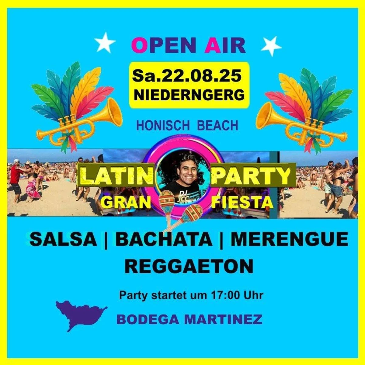 LATINPARTY GRAN FIESTA ★ OPEN AIR ★ SALSA, BACHATA, REGGAETON & MERENGUE 