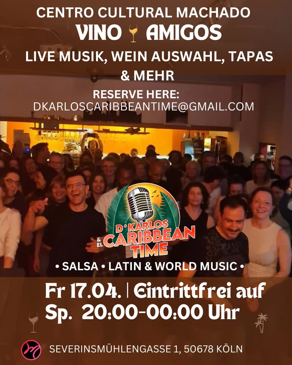 D‘Karlos & Caribbeantime Salsa Reguetón Bachata Merengue Son World Music