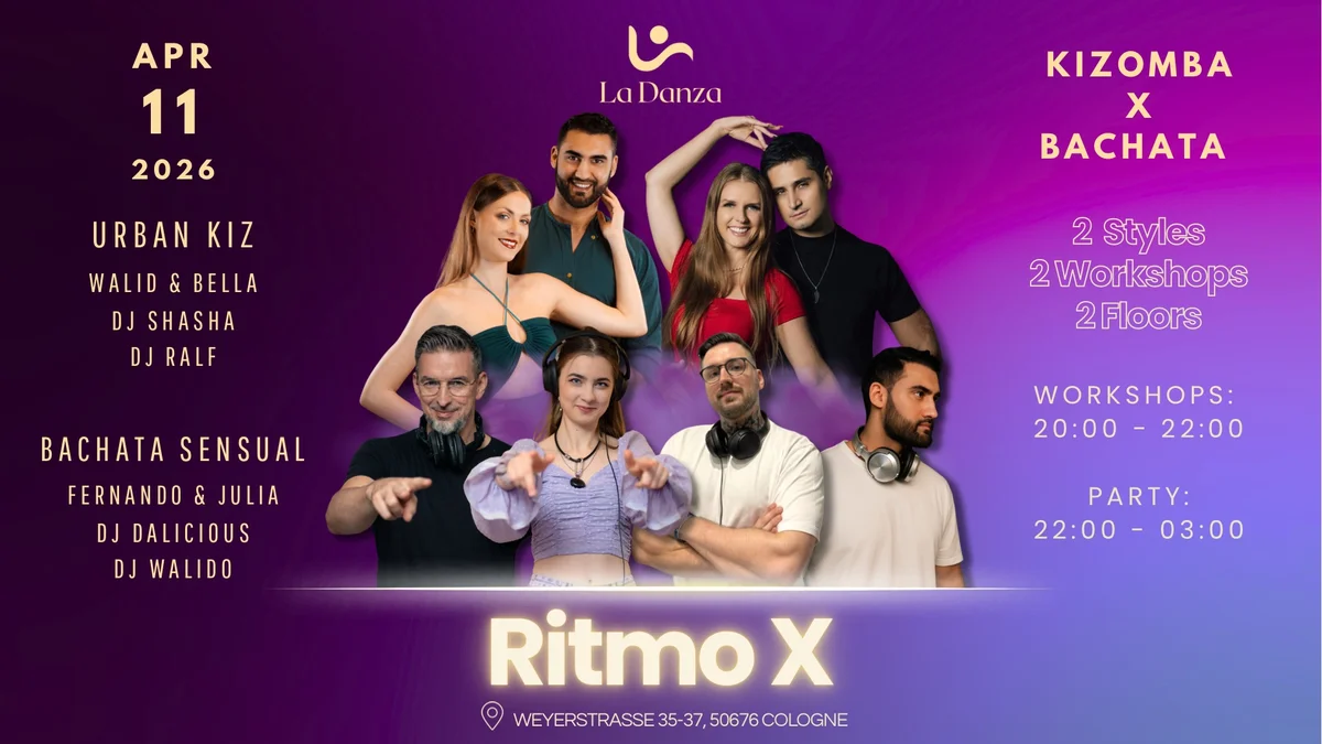 RITMO X - Event: Urban Kiz X Bachata Sensual