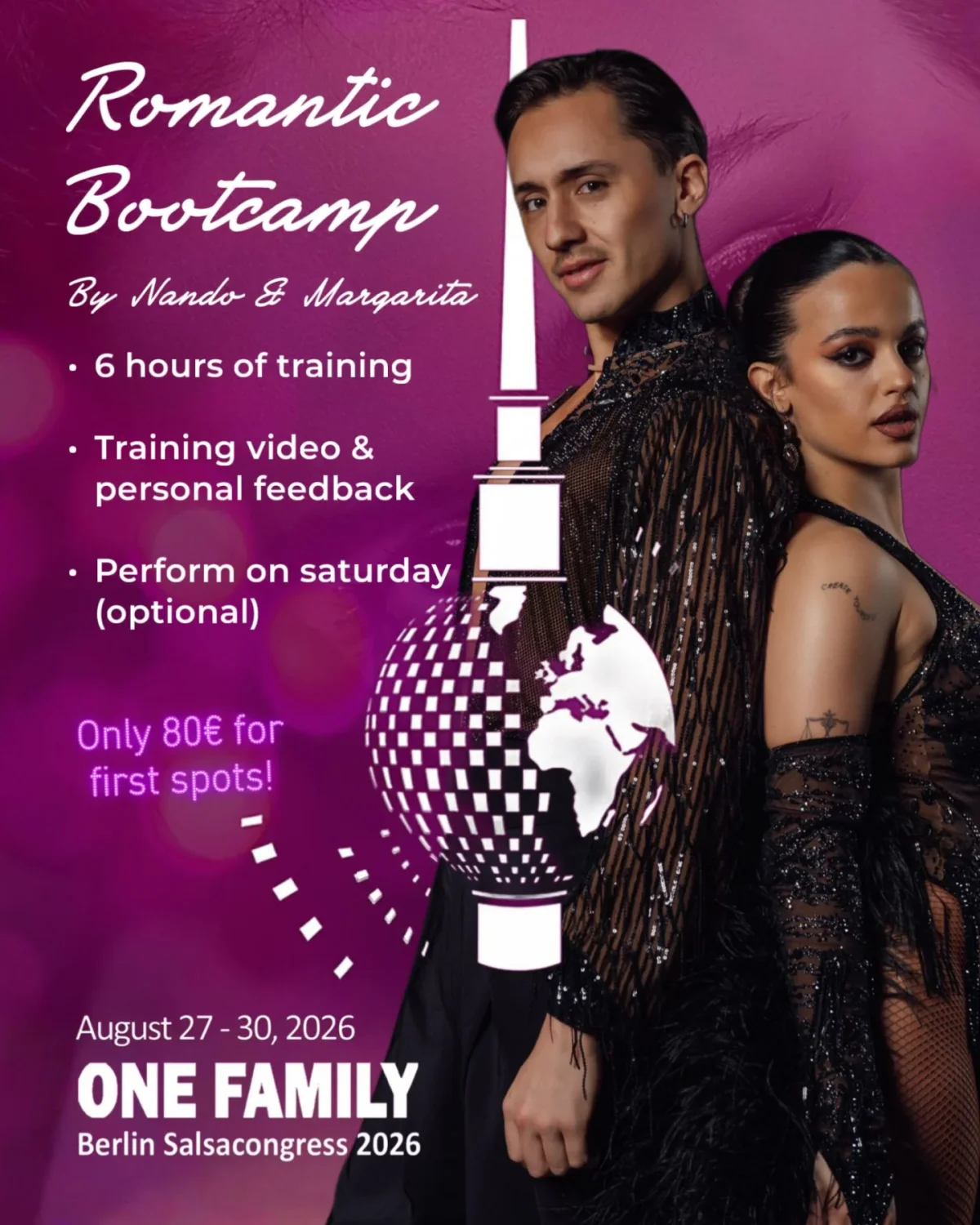 Romantic Bootcamp 'Mi Gran Amor' @ Berlin Salsa Congress