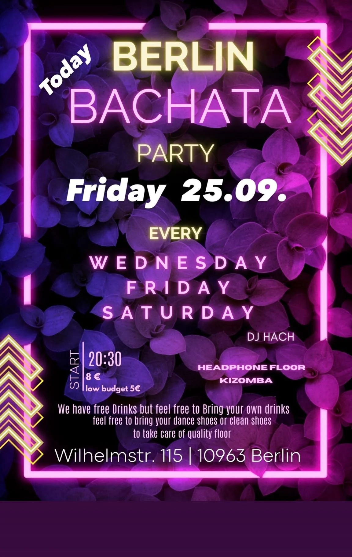 Berlin Bachata Party – Bachata and Kizomba