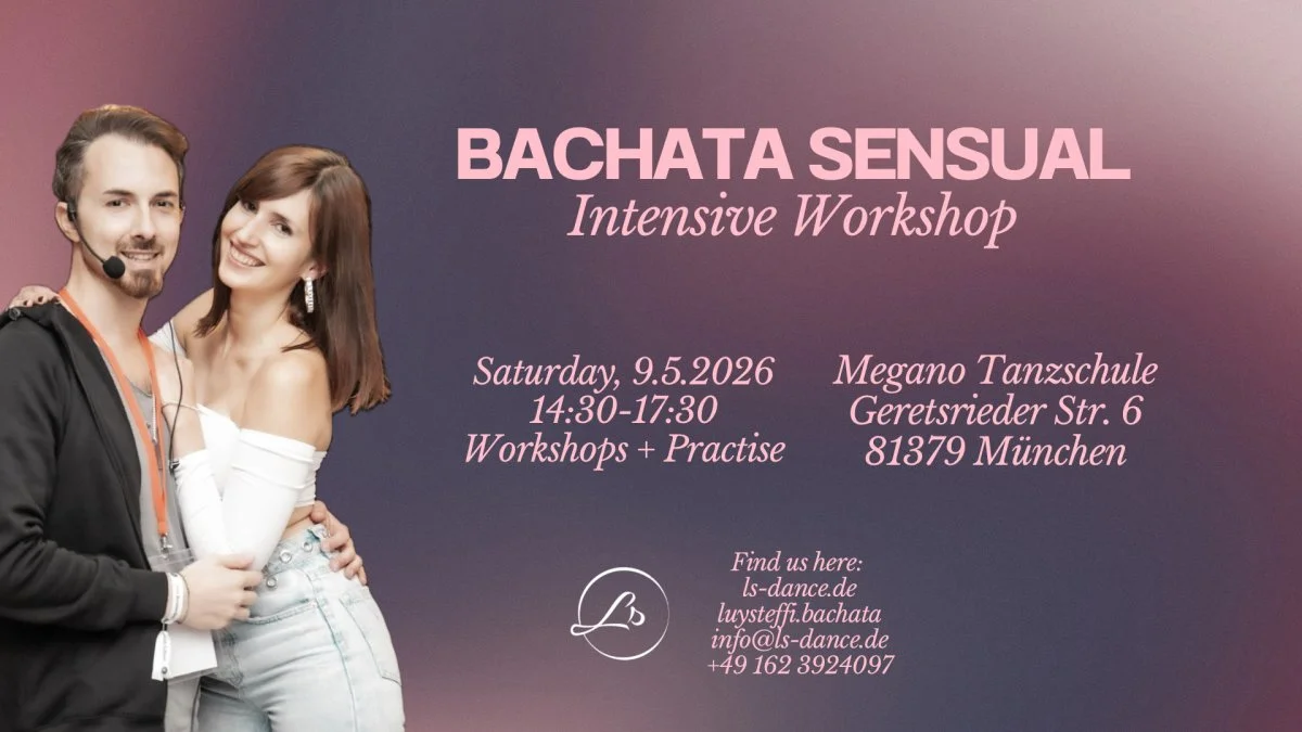 Bachata Sensual Intensive Workshop May - Learn how to Dance as One